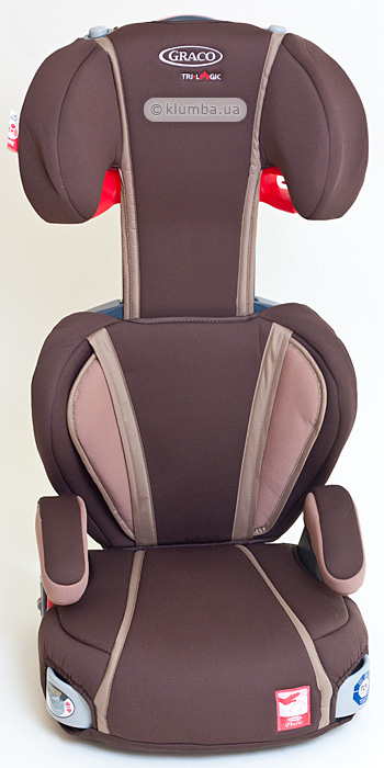 Верхнее положение подголовника автокресла Graco Logico LX  Comfort