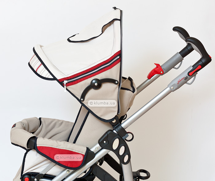Капюшон-козырек от солнца в Hartan Buggy iX1