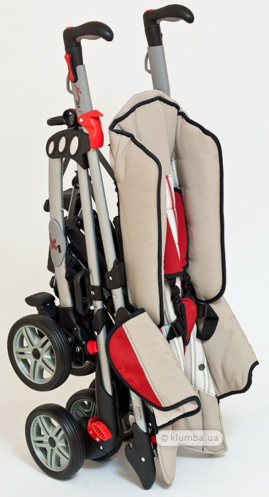 Сложенная коляска Hartan Buggy iX1