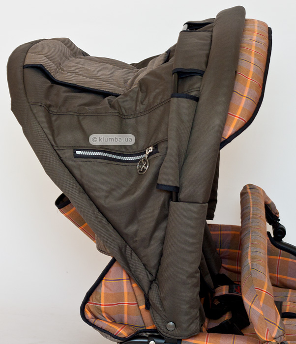 Капюшон коляски Hartan ZX II как козырек от солнца