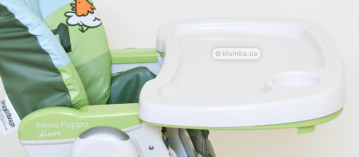 Столик с подносом стульчика для кормления Peg-Perego Prima Pappa Diner