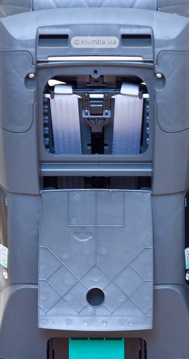 Регулировка подголовника автокресла Romer SafeFix Plus Isofix